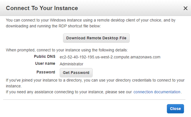 AWS Connect Inst Screen