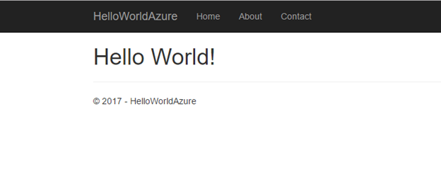Hello World Browser View