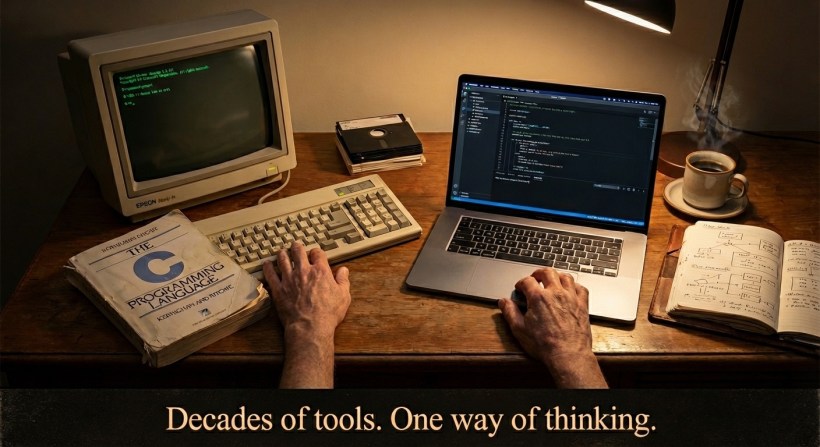 Decades of tools, one way of thinking